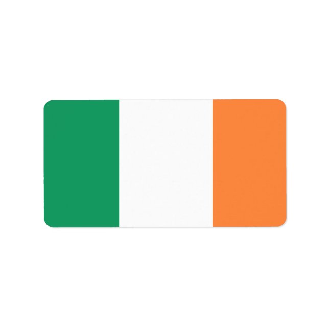 Flag of Ireland Label (Front)
