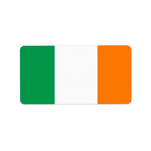 Flag of Ireland Labels