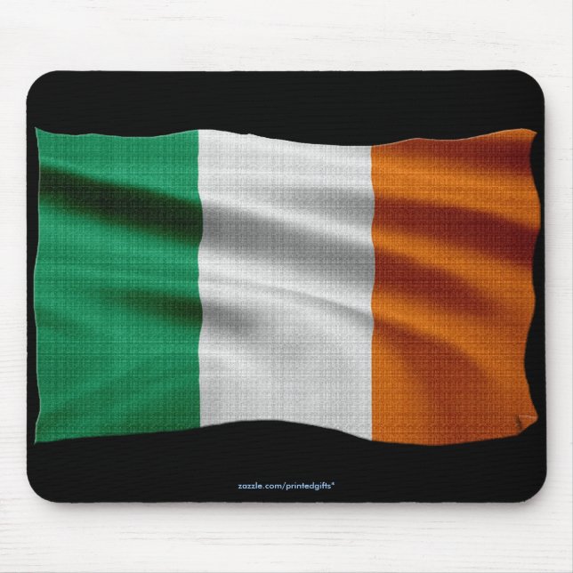 Flag of Ireland Patriotic World Flag Mousepad (Front)