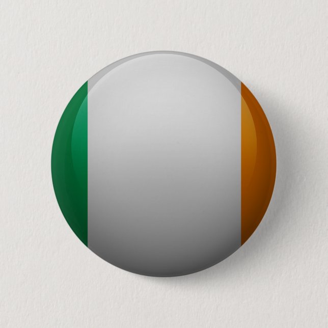 Flag of Ireland Pinback Button (Front)