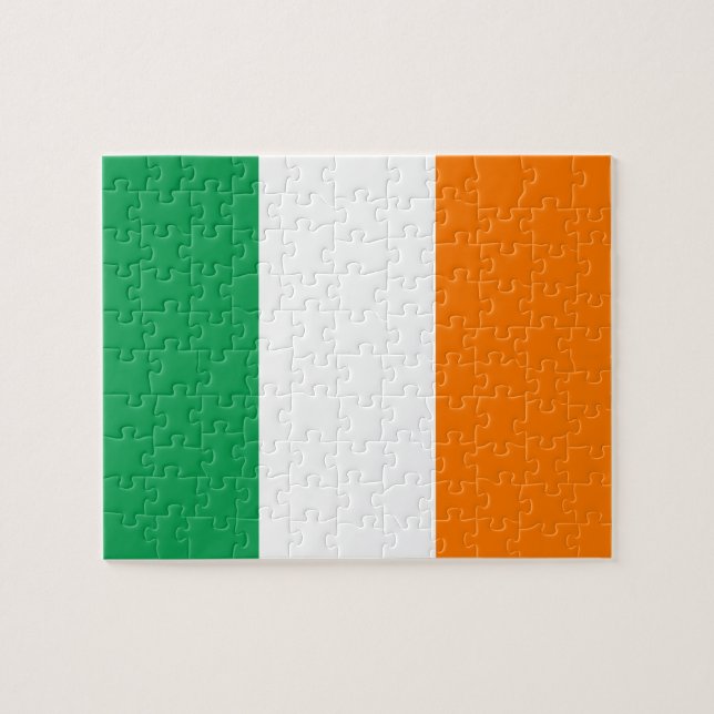 Flag of Ireland Puzzle (Horizontal)