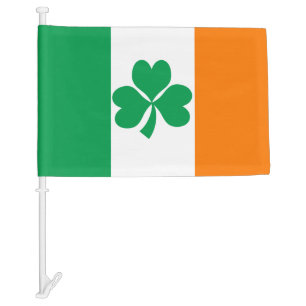Flag of Ireland Shamrock