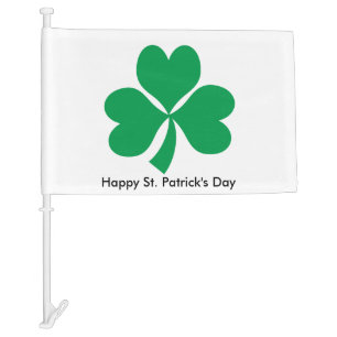 Flag of Ireland Shamrock