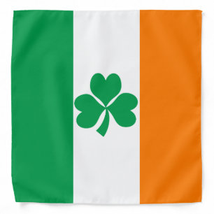 Flag of Ireland Shamrock Bandana