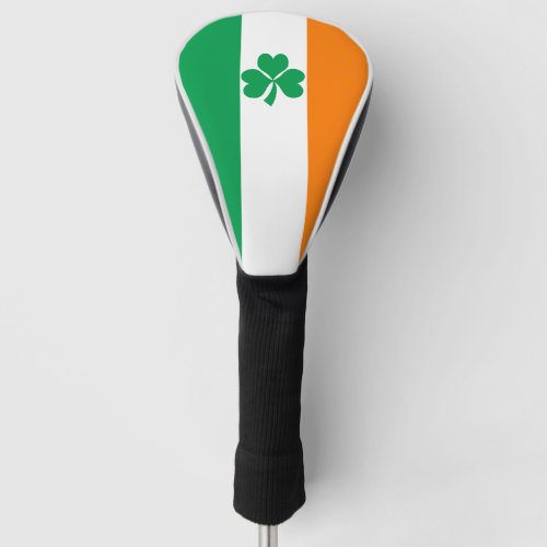 Flag of Ireland Shamrock Golf Head Cover