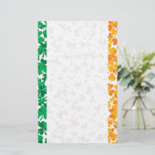 Flag of Ireland Shamrocks (Standing Front)