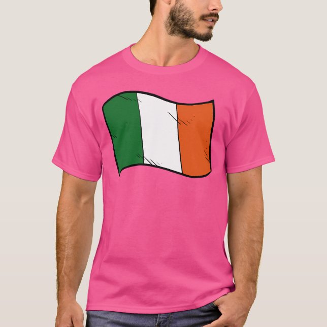 Flag Of Ireland T-Shirt (Front)