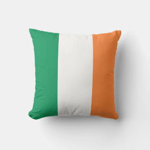 Flag of Ireland Throw Pillow