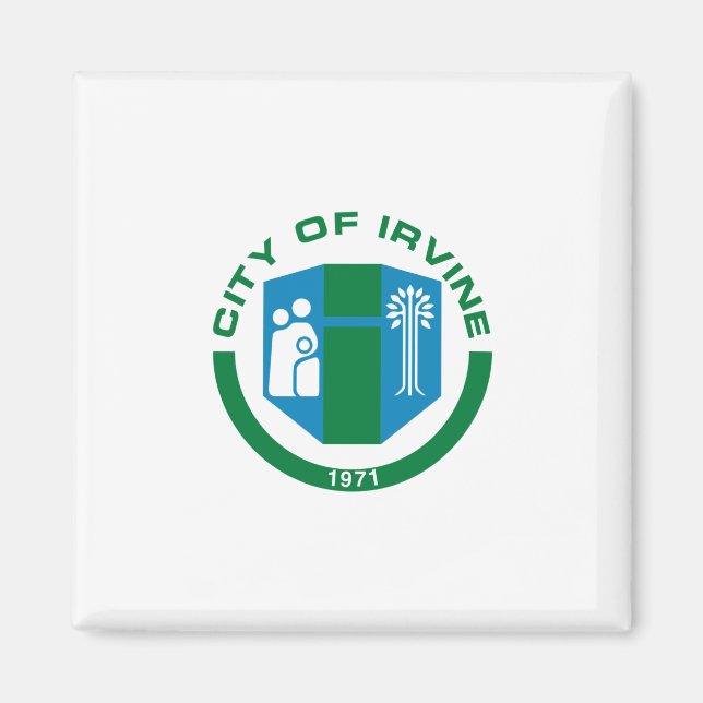 Flag of Irvine (California) Magnet (Front)