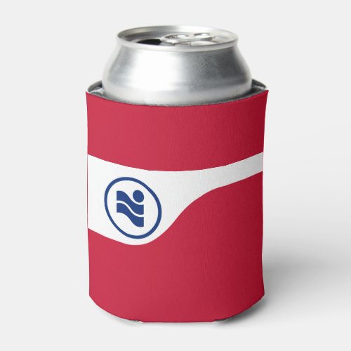 Flag of Irving Texas Can Cooler