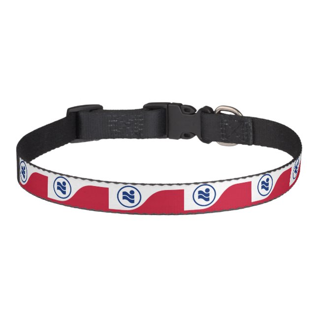 Flag of Irving, Texas Pet Collar (Front)