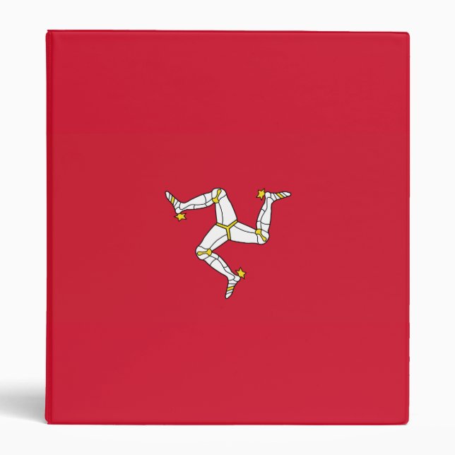 Flag of  Isle of Man Binder (Front)