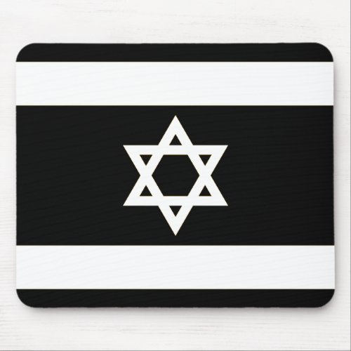 Flag of Israel _ דגל ישראל _ ישראלדיקע פאן Mouse Pad