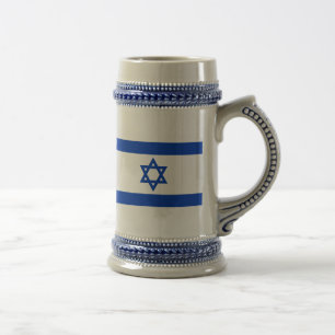 Flag of Israel Beer Stein
