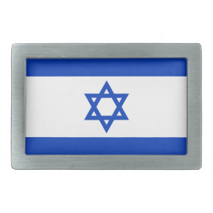 Flag of Israel Belt Buckle