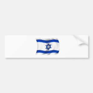 Flag of Israel Bumper Sticker