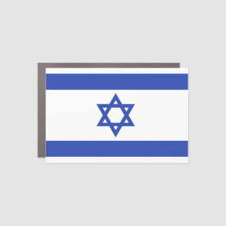Flag of Israel Car Magnet