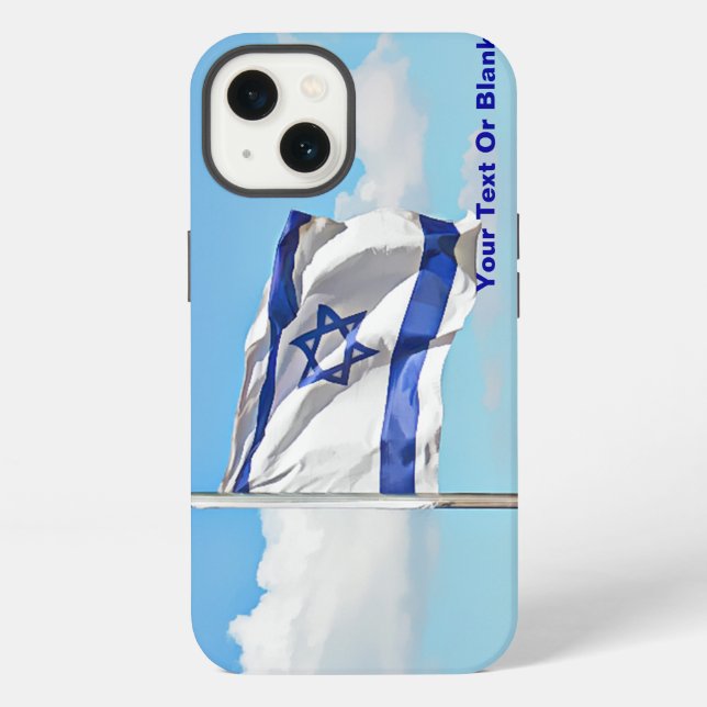 Flag Of Israel Case-Mate iPhone Case (Back)