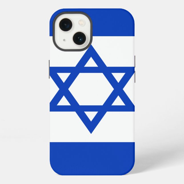 Flag of Israel Iphone Case (Back)