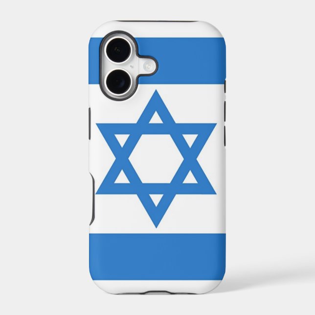 Flag of Israel Iphone Case (Back)