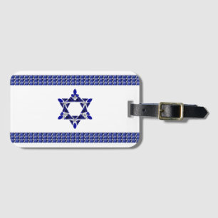 Flag of Israel Luggage Tag
