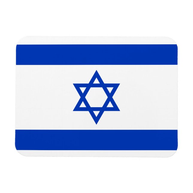 Flag of Israel Magnet (Horizontal)