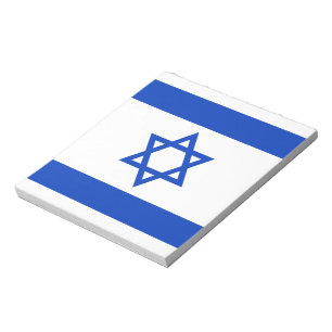 Flag of Israel Notepad