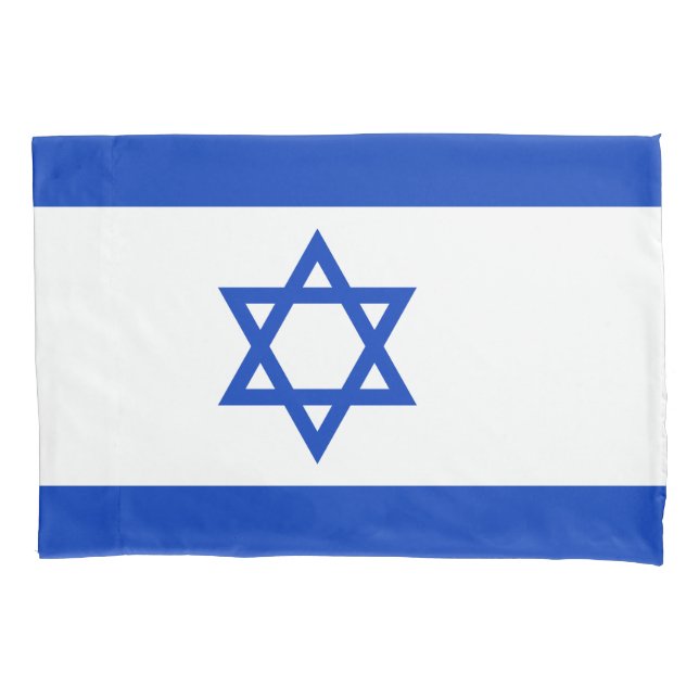 Flag of Israel Pillow Case (Front)