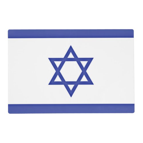 Flag of Israel Placemat