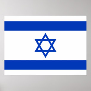Flag of Israel Poster