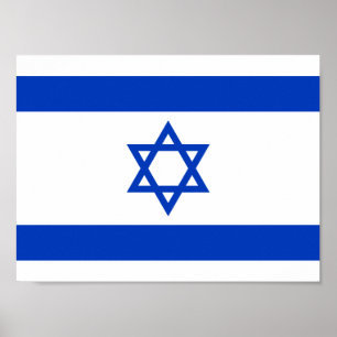 Flag of Israel Poster
