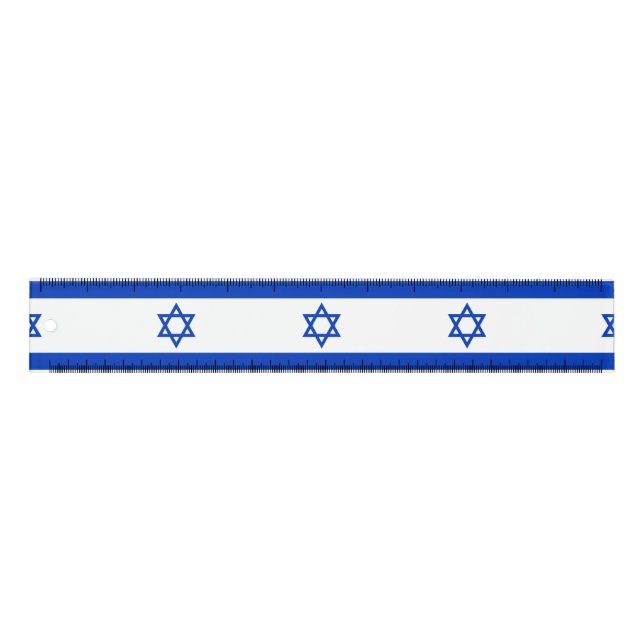 Flag of Israel Ruler (Front)
