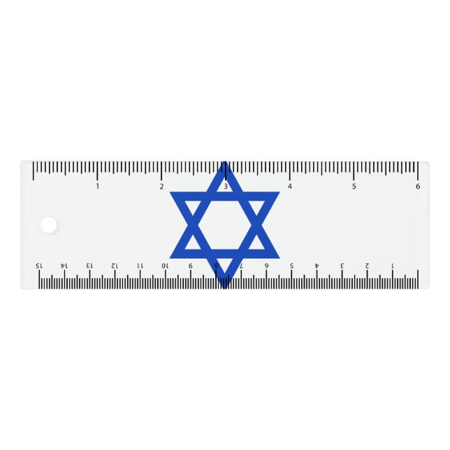 Flag of Israel Ruler (Front)
