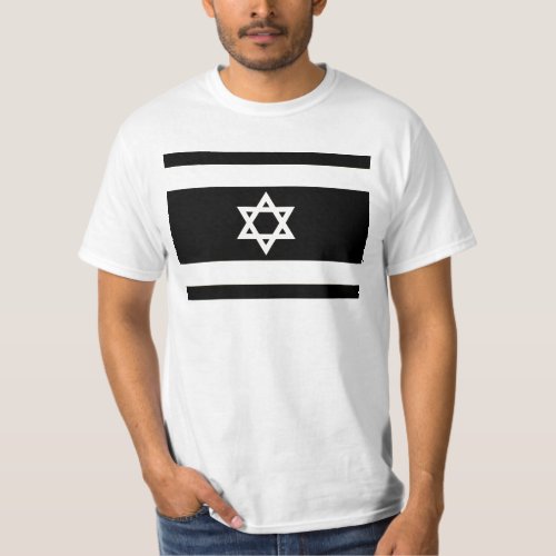 Flag of Israel _ Star of David מגן דוד T_Shirt