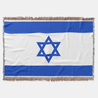 Flag of Israel Throw Blanket