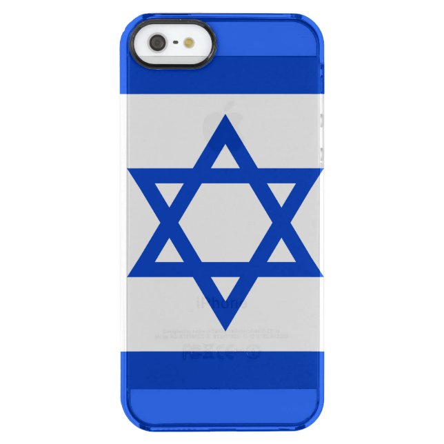 Flag of Israel Uncommon iPhone Case (Back)