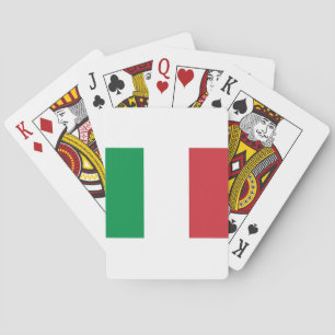 Flag of Italia Poker Cards