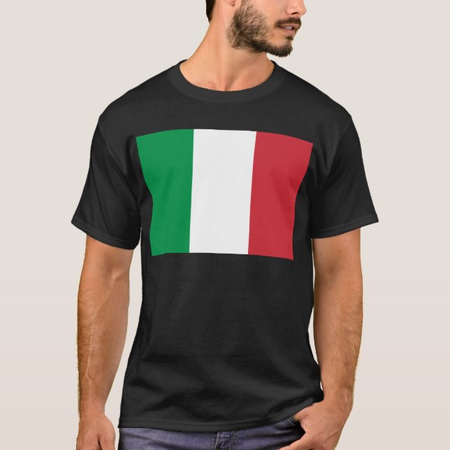 Flag of Italia T-Shirt (Front)