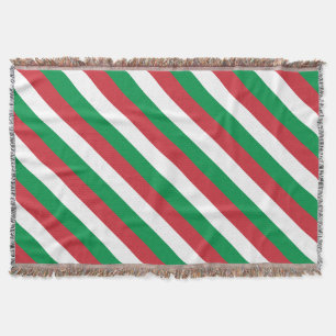 Flag of Italia Throw Blanket