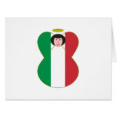 Flag of Italy Angel (Front Horizontal)