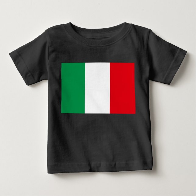 Flag of Italy Baby T-Shirt (Front)