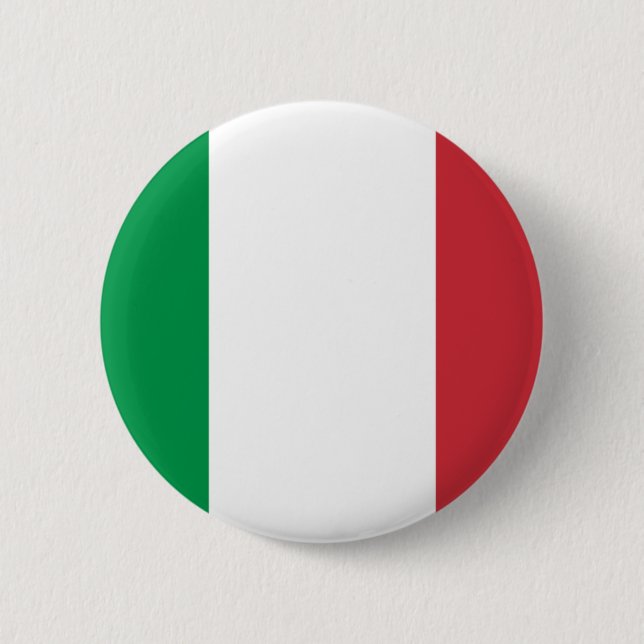 Flag of Italy Button (Front)