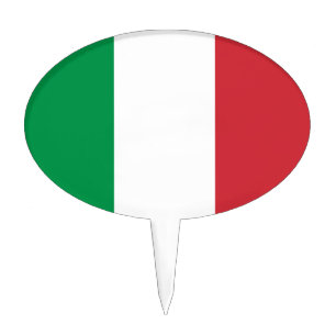 Flag of Italy Cake Topper
