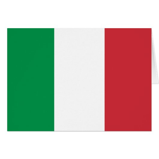 Flag of Italy Cards (Front Horizontal)