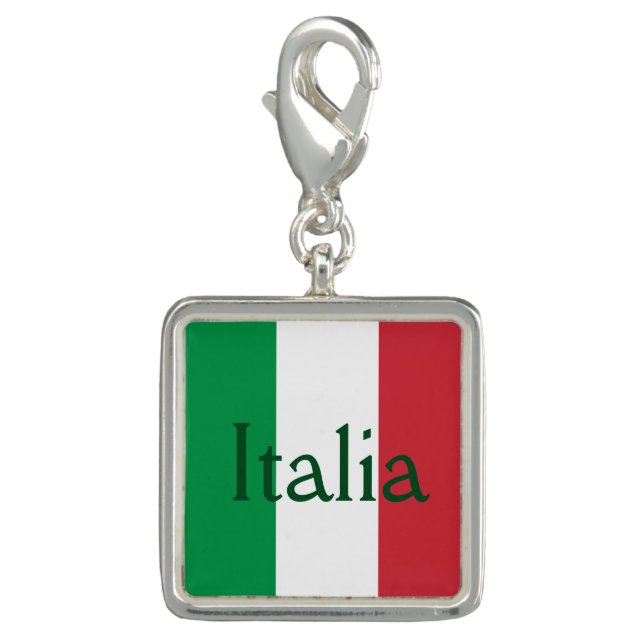 Flag of Italy Charm (Front)