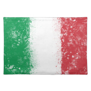 Flag of Italy Cloth Placemat