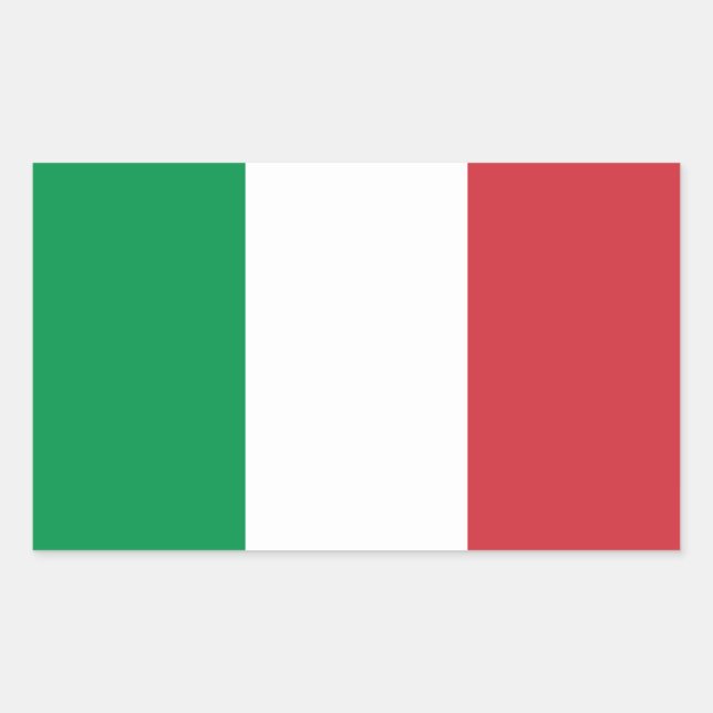 Flag of Italy Decal Sticker (Front)