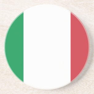 Flag of Italy Drink Coaster