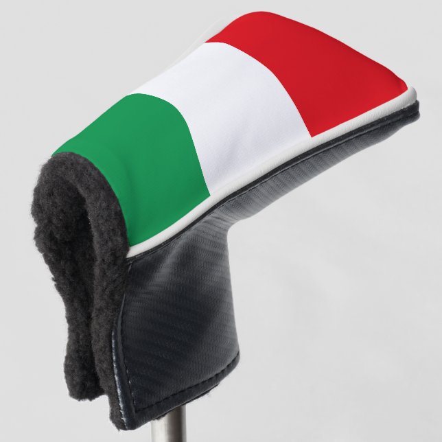 Flag of Italy Golf Head Cover (3/4 Front)