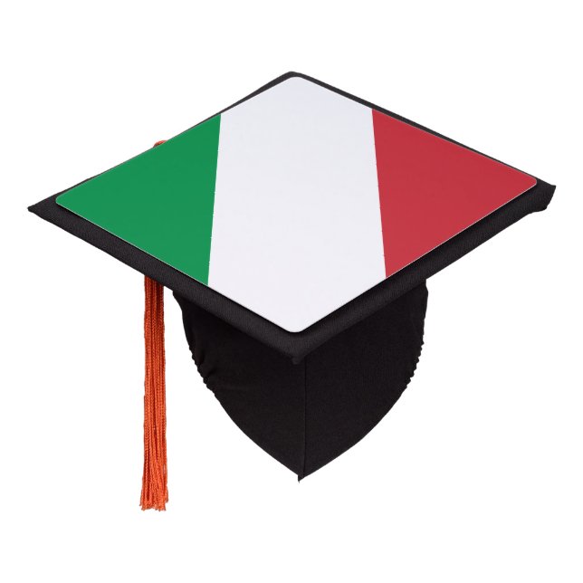Flag of Italy Graduation Cap Topper (Angled)